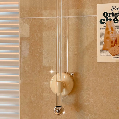 Drill-Free Suction Cup Kitchen Rack: Paper Towel, Cling Wrap, and Towel Holder