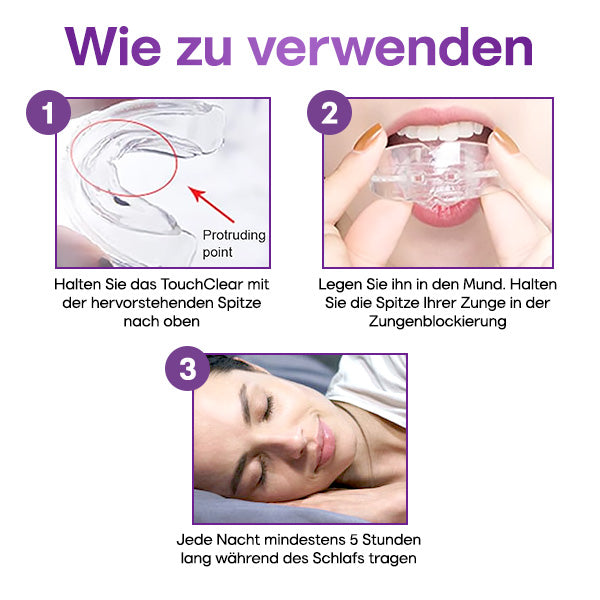 ToothClear Unsichtbare Zahnspange Set