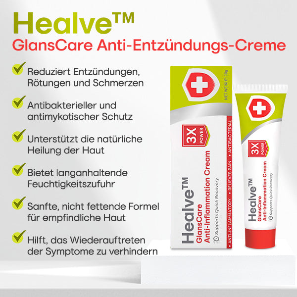 Healve™ GlansCare Anti-Entzündungs-Creme