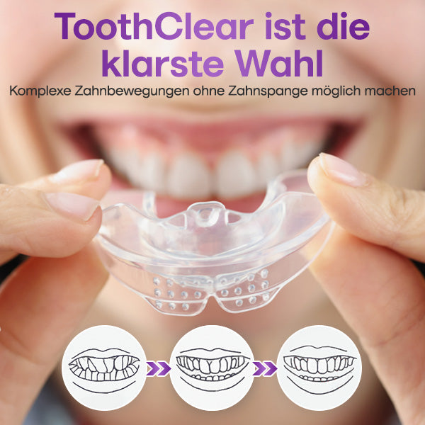 ToothClear Unsichtbare Zahnspange Set