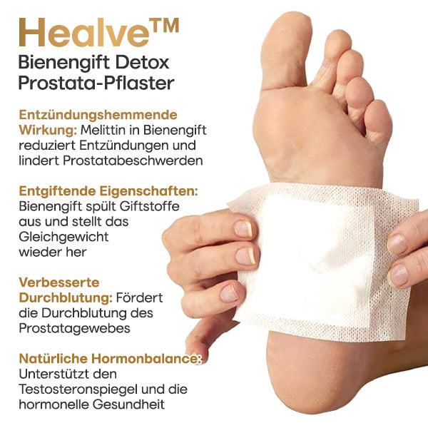 Healve™ Bienengift Detox Prostata-Pflaster