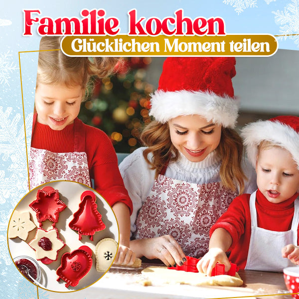 SantaSweet Weihnachts-Hand-Pie-Maker mit Einem Druck