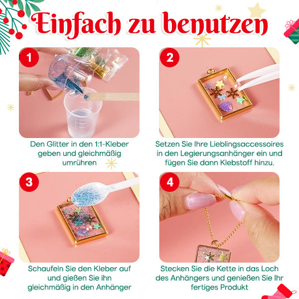 DIY-Harz-Charm-Kits für Kinder