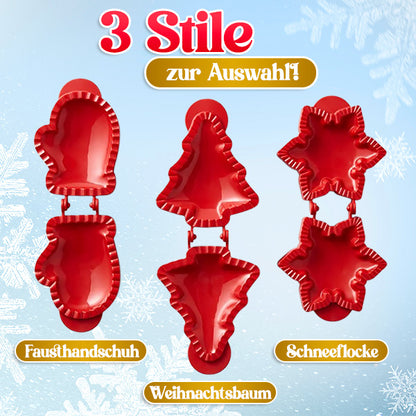 SantaSweet Weihnachts-Hand-Pie-Maker mit Einem Druck