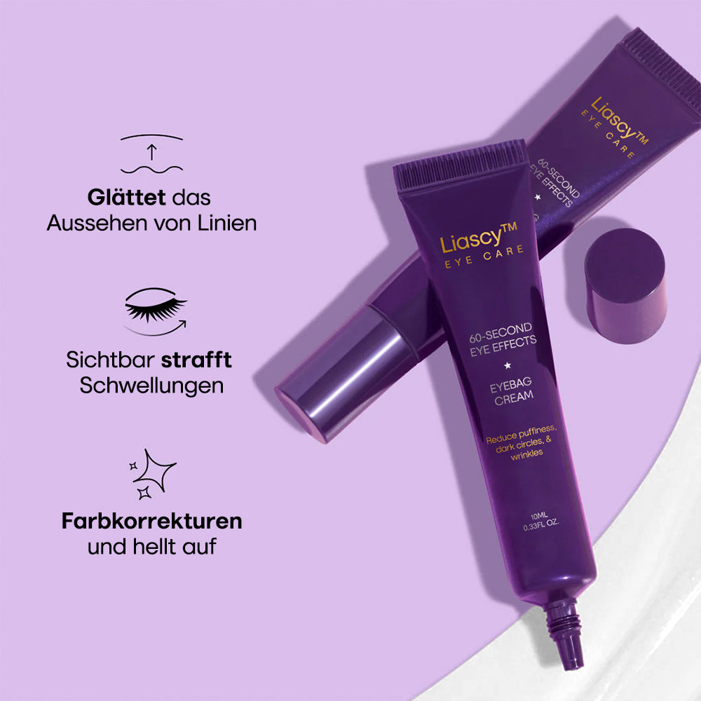 60 Sekunden bis zum Ergebnis - Liascy™ Augensack-Creme