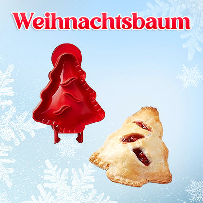 SantaSweet Weihnachts-Hand-Pie-Maker mit Einem Druck