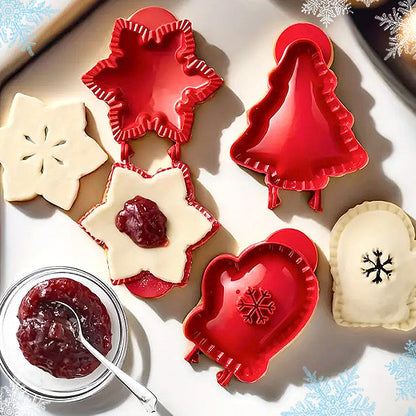 SantaSweet Weihnachts-Hand-Pie-Maker mit Einem Druck