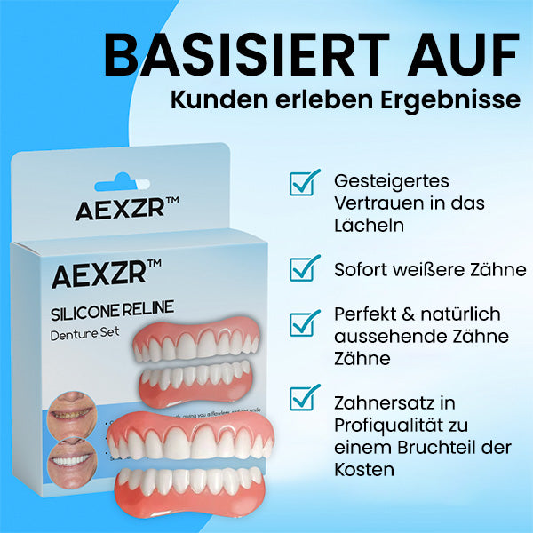 AEXZR™ Silikon Reline Prothesenset